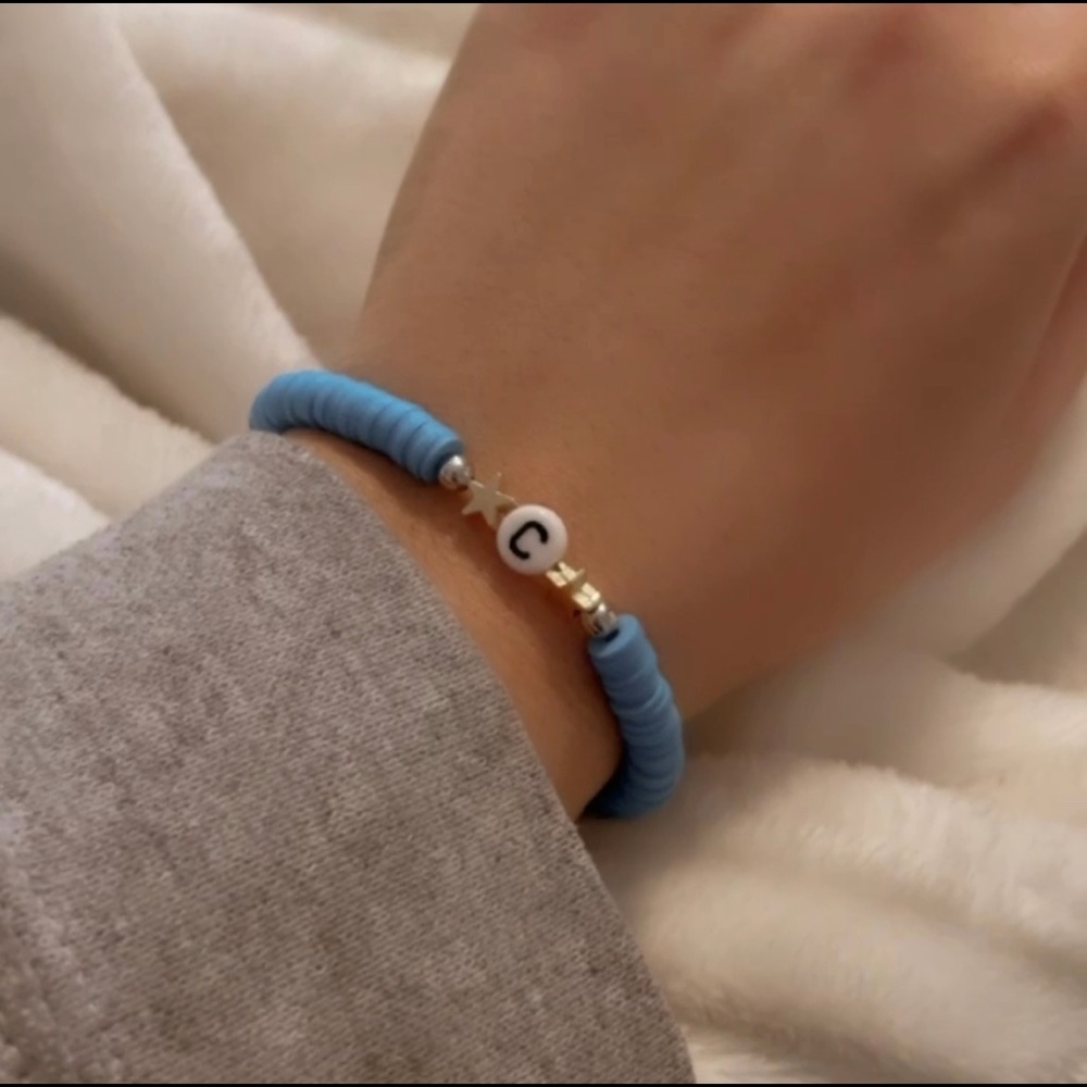 Selling super cute C initials bracelet